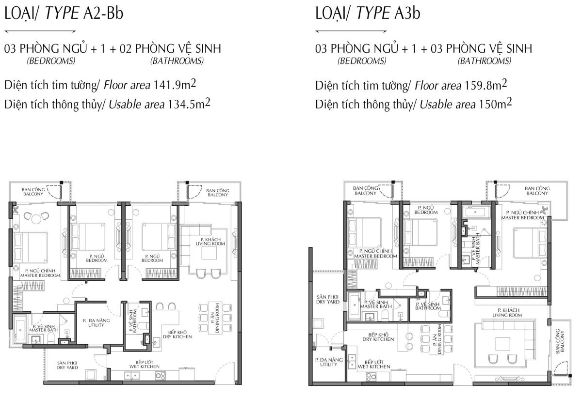 Căn hộ Loại A2-Bb