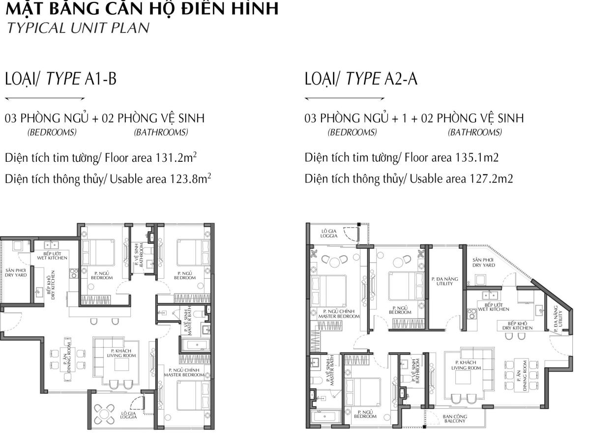 Căn hộ loại A1-B