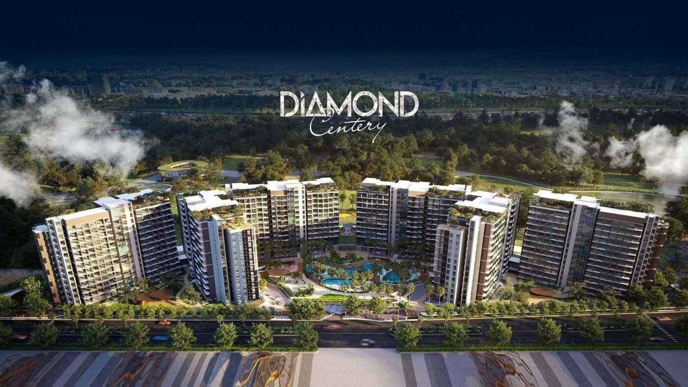 Hình phối cảnh tổng quan Diamond Centery