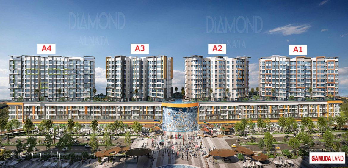Hình phối cảnh tổng Diamond Atnata