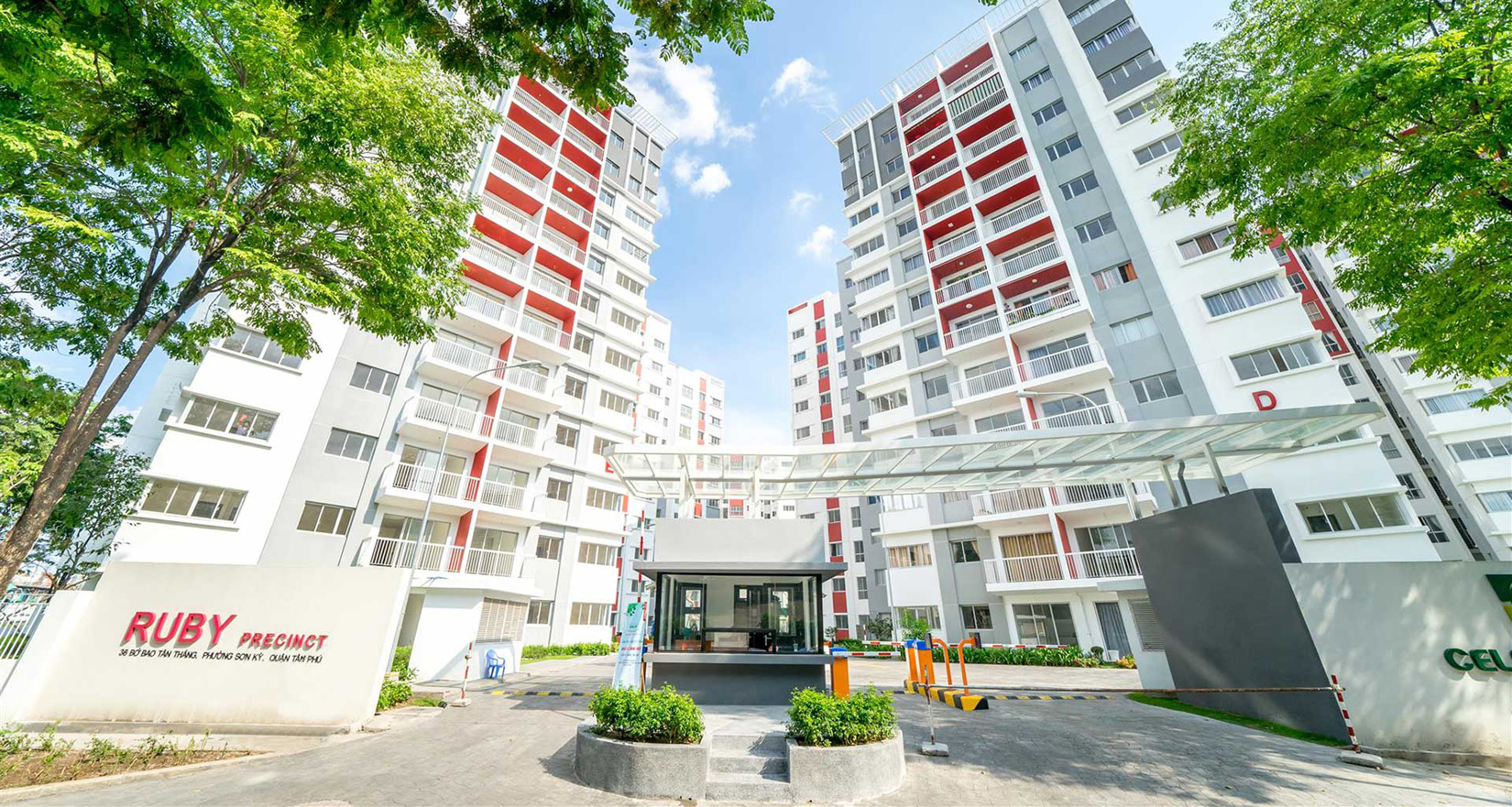 Hình phối cảnh tổng quan Khu Ruby Precinct
