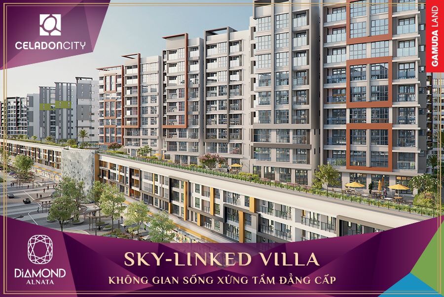 Hai dòng căn hộ cao cấp Diamond Centery và Sky Linked Villa nâng tầm chuẩn sống xanh tại TP HCM