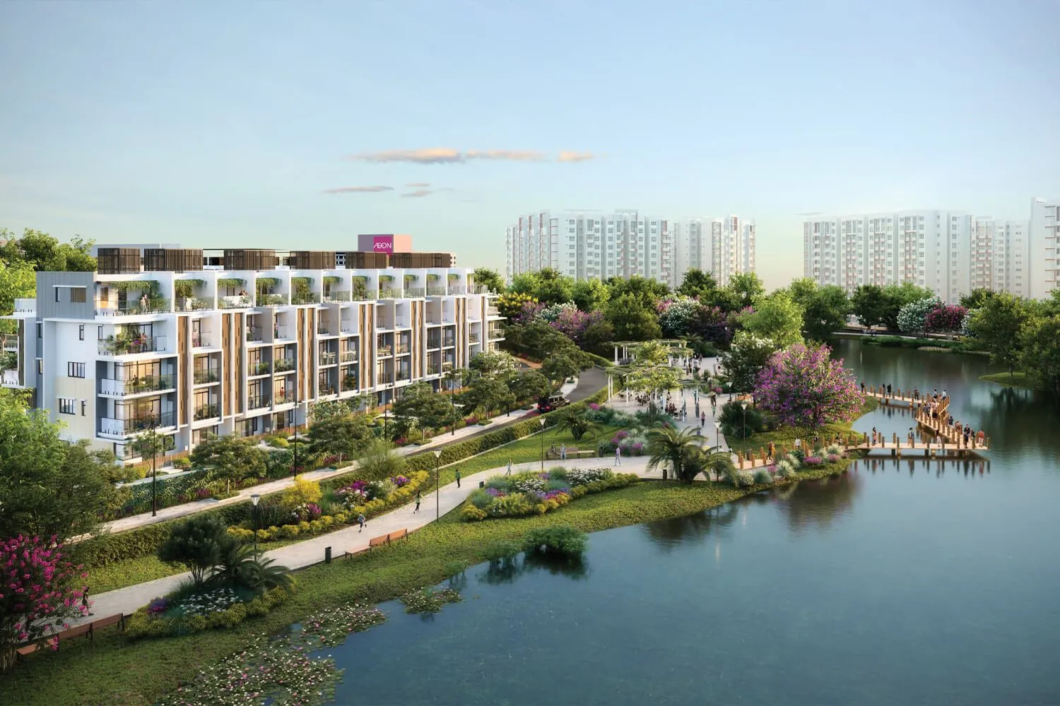 Hình phối cảnh tổng quan The Glen