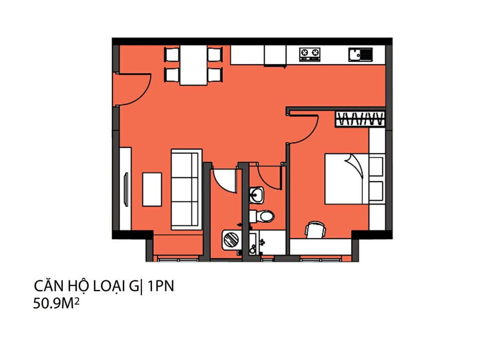 Mặt bằng căn hộ Topaz Celadon City 6